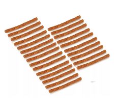 Bulk Packs 5 inch Peanut Butter Flavor Dog Rawhide Chew Stick Rawhide Tr... - $17.00+