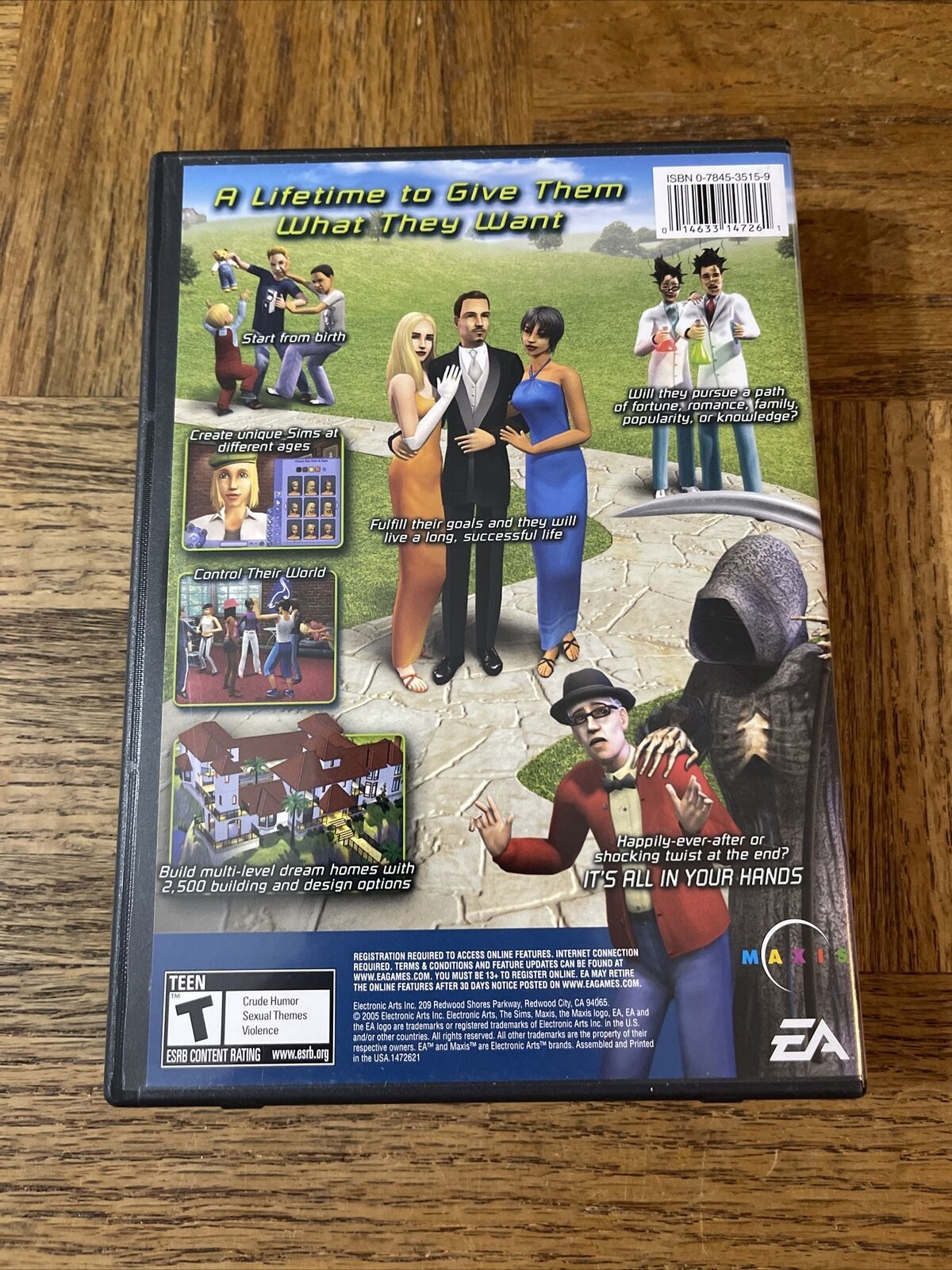 The Sims 2 PC CD Rom - Video Games