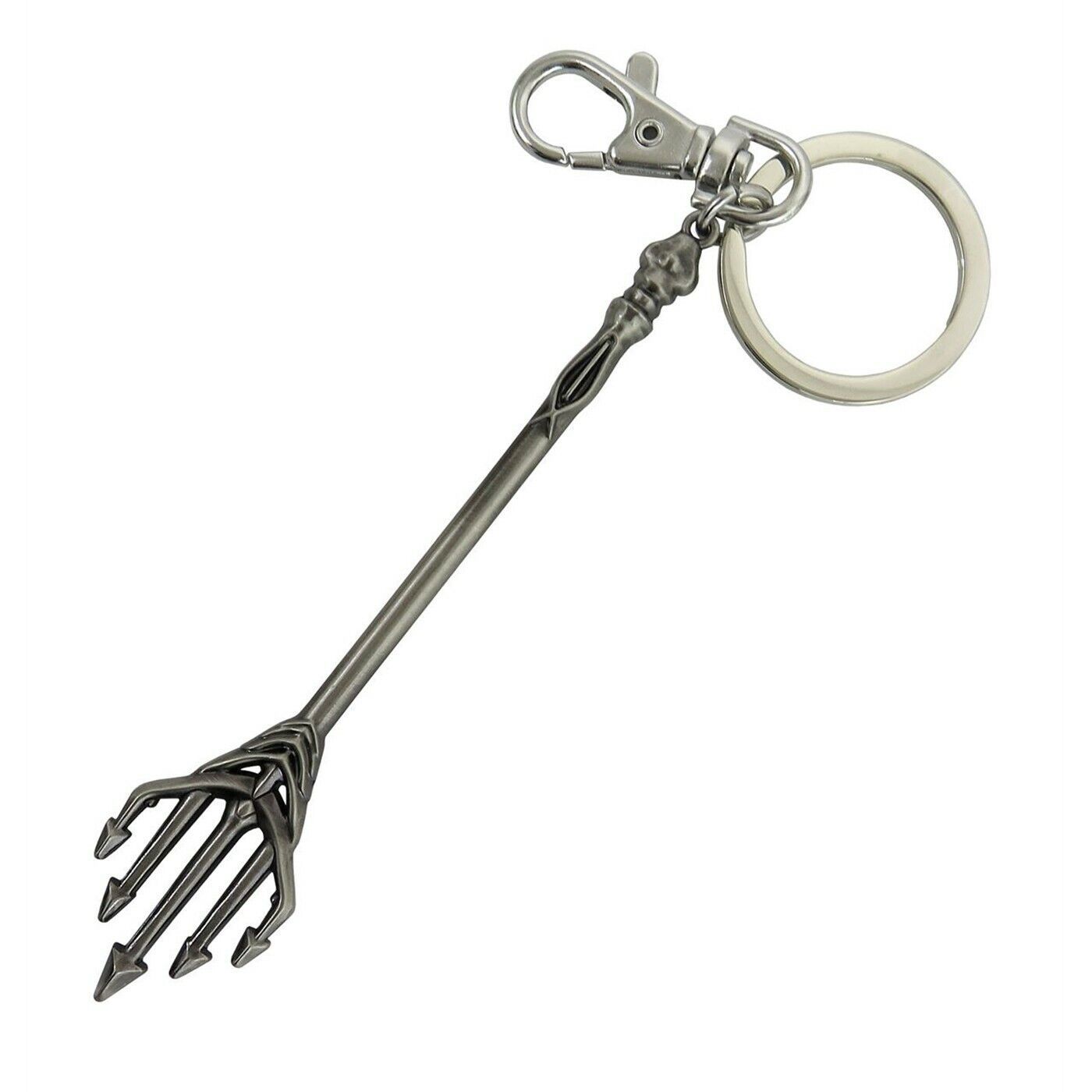 Primary image for Aquaman Trident Pewter Keychain Silver