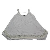 Staccato Shirt Womens S White Camisole Floral Lace Stretch Stretch Tank Top - £14.42 GBP