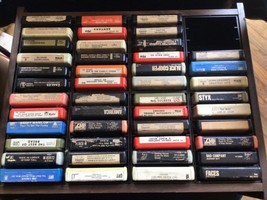 8 track lot of 45, UNTESTED Storage Case Not Included - £48.74 GBP