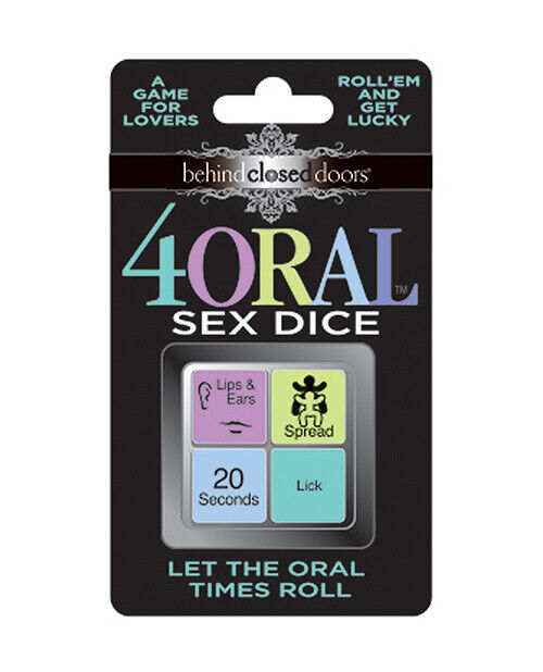 Behind Closed Doors 4 Oral Sex Dice - $12.54