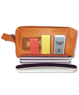 FILE &amp; BUFFER 13 Sampler/Zip Purse Tan - $40.75 CAD