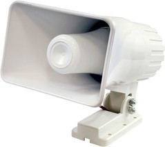 Outdoor/Indoor Pa Horn Speaker - 6&quot; Portable Pa Speaker With 50 Watts Pe... - $605.97 MXN