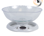 1x Scale WeighMax W-5800 Glass Top Scale | Includes Large Bowl | 6.6LBS - £26.80 GBP