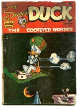 SUPERDUCK #10 1946-ARCHIE COMICS-FLYING CARPET COVER G - £52.34 GBP