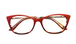 Salsa Eyeglasses SA 8007 RD Red/Gold Cat Eye Womens Full Rim 53-16-140 - $28.71