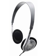 Sentry HO160 Mid Size Clear Stereo Headphones - $24.64