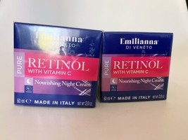 Emilianna Di Veneto Pure Retinol Nourishing Night Cream Vitamin C Anti-aging 2oz - £23.67 GBP
