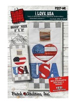 Patch Abilities I Love USA Machine Embroidery Version P207-ME - $24.95