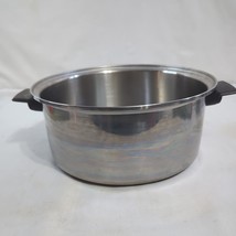 Princess Vintage Stainless Steel 5 quart Stock Pot 18-8 3 Ply Made in USA Clean - £19.32 GBP