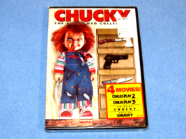 4-Film Dvd Lot: The Killer Dvd Chucky Collection (Parts 1~2~3~Bride~Seed) Sealed - £15.17 GBP