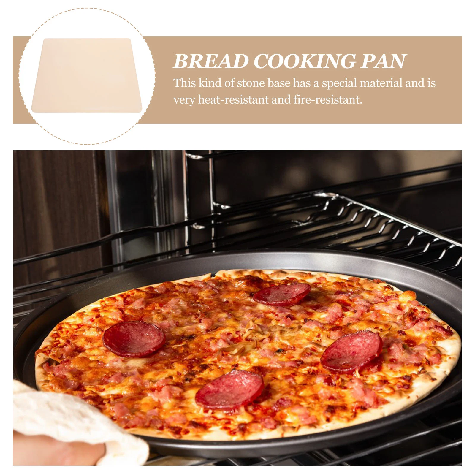 Pizza Pan Oven Loaf Bread Bread Pizza Bake Loaf Bread Kitchen CoBng Pan Cordieri - £52.51 GBP