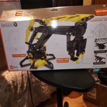 NEW sealed HEXBUG VEX Motorized Robotic Arm Construction Set 844780 Yellow - £21.67 GBP