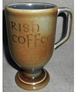 Wade Irish Porcelain IRISH COFFEE 8 oz PEDESTAL MUG Made in Ireland - $27.15 CAD