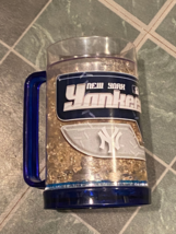 6&quot; New York Yankees Freezer Mug w/ Freezing Gel *Pre-Owned/Nice* g2 - $13.99