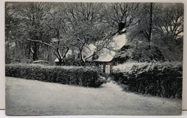Winter Scene Black &amp; White Rotograph Co Series B Postcard E14 - $3.95