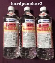 Three Danncy  Mexican Vanilla Clear  (Plastic 1 Liter) - £22.35 GBP