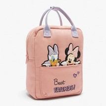 Brand Kids Backpack Pink Minnie Daisy Duck Girls School Bag Cartoon Lovely Child - £21.89 GBP