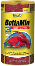 Tetra BettaMin Select-A-Food 3.9 oz (3 x 1.3 oz) Tetra BettaMin Select-A-Food - £16.52 GBP