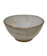 Vintage Mid Century Modern Artist Signed Studio Pottery Fruit Bowl - $103.21 CAD