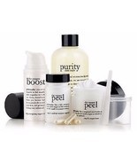 Philosophy  PURITY CLEANSER+ THE OXYGEN PEEL 4 OZ + THE OXYGEN BOOST!  NEW - £51.30 GBP