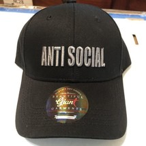 beautiful gainf garment Anti Social Baseball Cap Anti Social SnapBack Adjustable - £18.73 GBP