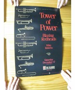 Tower Of Power Poster Blazing Red Wiley Roberts Fillmore - $98.77 CAD