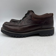 Timberland 80032 Mens Brown Lace Up Round Toe Leather Oxford Shoes Size 10M - £42.52 GBP