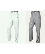 Nike Men&#39;s Lights Out II Dri-Fit Baseball Pant White or Grey Size XL, 2XL - £24.25 GBP