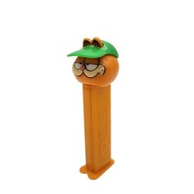 Vintage Garfield PEZ Dispenser Green Hat Collectible Candy Dispenser - $4.97