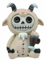 Furrybones Billy The Goat Figurine Small Furry Bones Skeleton Monster Goatie - £12.01 GBP