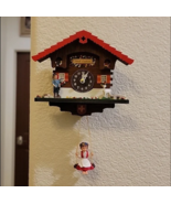 Loetscher Cuckoo Clock Heidi on the Swing Swiss RETIRED - $246.17 CAD