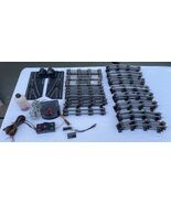 Vintage American Flyer Train Straight &amp; Curved Tracks/ Switches W/Control - $178.19