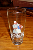 KULMBACHER MONCHSHOF BRAU BEER GLASS  GERMANY   .2 L  1960&#39;S - $140.60 MXN