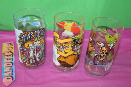 3 Vintage Original McDonald&#39;s 1981 Jim Henson The Great Muppet Caper Glassware - £23.67 GBP