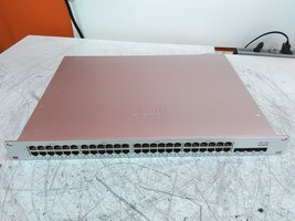Cisco Meraki MS225-48LP 48-Port Gigabit Cloud PoE Ethernet Switch Unclai... - $341.55