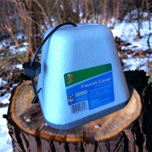 Duck Outdoor Insulate Faucet Cover White Outside Cold Weather Freeze Winter - $9.99