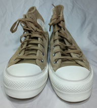 Converse All Star Lift Cozy Utility Women&#39;s Suede Platform Sneakers Size 9 - £42.70 GBP