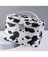Cow Print Makeup Bag water resistant NEW - $9.99
