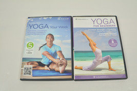 Lot Of 2 Two Yoga Workout DVD - £9.60 GBP