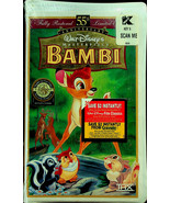 Bambi on VHS - 55th Anniversary Ltd Ed., Fully Restored - G - Sealed Pkg - $46.74