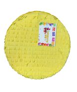 16" Yellow Round Circle Pinata Blank Color great to Create your Own Pina... - $39.99