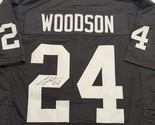 Charles Woodson Signed Oakland Raiders Football Jersey COA - $229.00