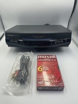 Panasonic PV8450 Blueline 4 Head Hi-Fi Omnivision VHS VCR No Remote Works Video - £37.03 GBP