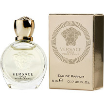Versace Eros Pour Femme By Gianni Versace Eau De Parfum 0.17 Oz Mini - £9.40 GBP