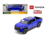 2023 Toyota Tundra TRD Off-Road 4×4 1/24 Scale Diecast Model - BLUE w/ BOX - $39.59