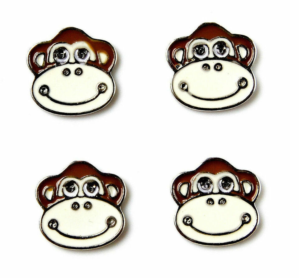 Monkey Tuxedo Shirt Studs - $13.73