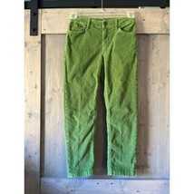 Boden Denim Pants Corduroy Slim Straight Green Women&#39;s Size 2 Petite - $14.03