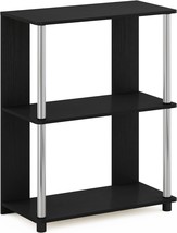 Americano Furinno Jaya 3-Tier Bookcase/Bookshelf/Display Rack In Simple Design - £31.93 GBP